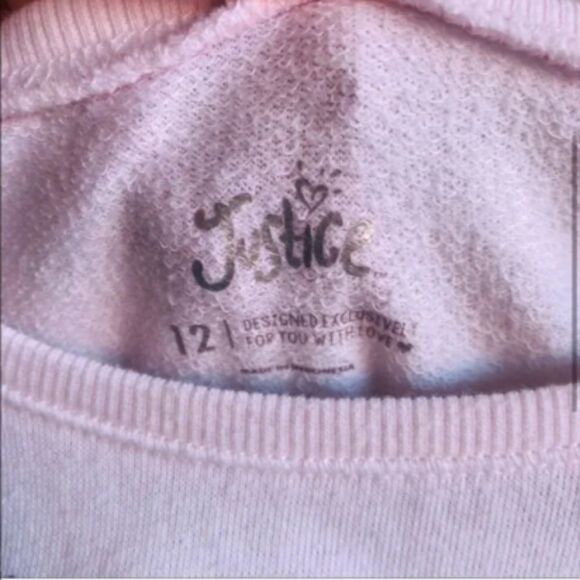 Kid’s Justice White World Earth Sweater - Picture 5 of 6